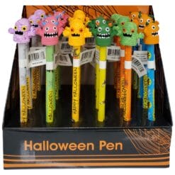 Halloween Monster Top Ball Point Pen Assorted