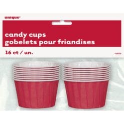 Candy Cups 2" Wide Red 16CT