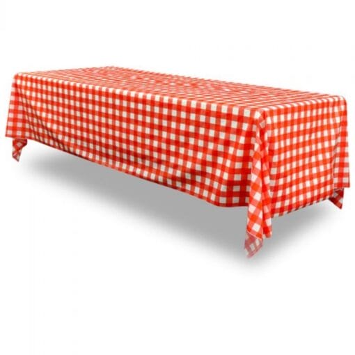 Red Gingham Tablecover 54X108