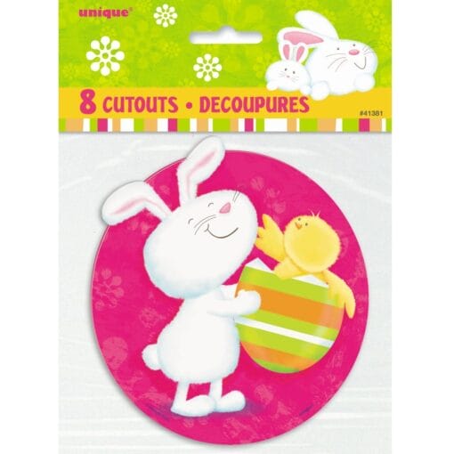 Bunny Pals Mini Cutouts 5&Quot; 8Ct