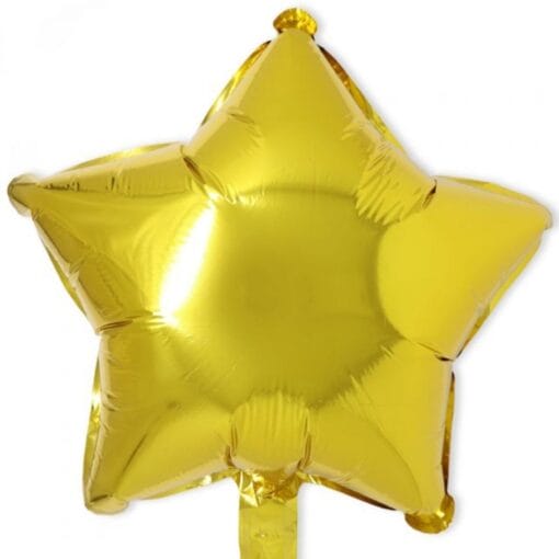 18&Quot; Str Shiny Gold Foil Balloon
