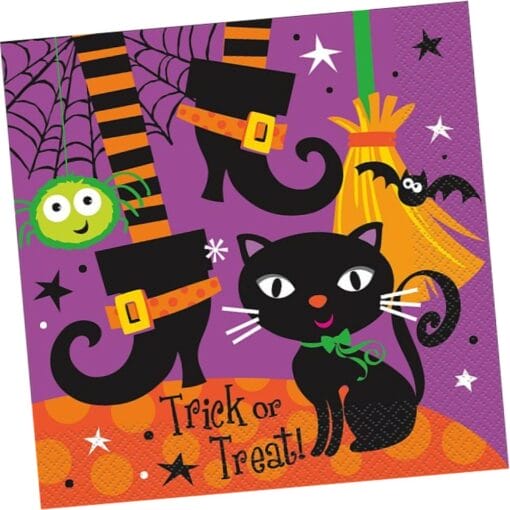 Spooky Boots Napkins Lunch 16Ct