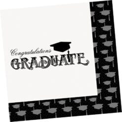 Simply Grad Napkins Lunch 20CT