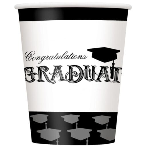 Simply Grad Cups Hot/Cold 9Oz 8Ct