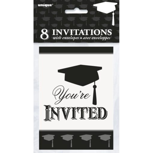 Simply Grad Invites 8Ct