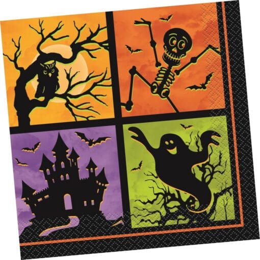 Haunted House Napkin Lunch 20Ct