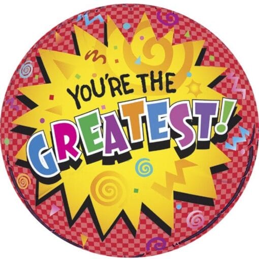 18&Quot; Rnd You'Re Greatest Foil Balloon
