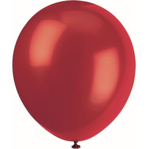 12&Quot; Burgundy Latex Balloon 10Ct