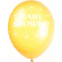 12" Baby Shower Astd Premium BLNS 50CT