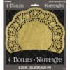 Doilies Gold Foil 8.25