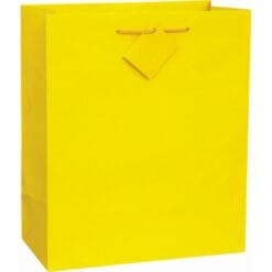 Yellow Gift Bag - Large Glossy