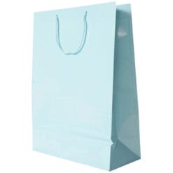 Baby Blue Giftbag Large Glossy