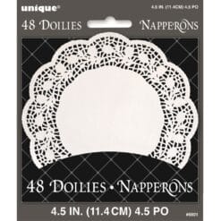 Doilies White Paper 4.5" 48CT