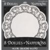 White Doilies 14.5