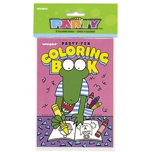 Party Coloring Books 8Ct