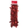 Hearts Tinsel Garland 9FT