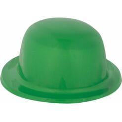 Green Plastic Derby Hat