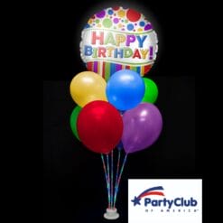 Birthday LED Air-Filled Centerpiece