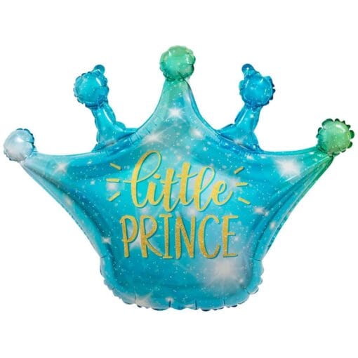 30&Quot; Shp Little Prince Crown Balloon