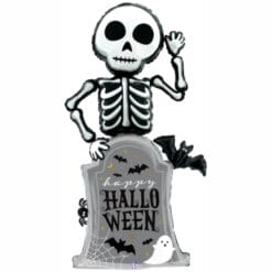 67" SHP Air-Fill Special Delivery Skeleton Balloon