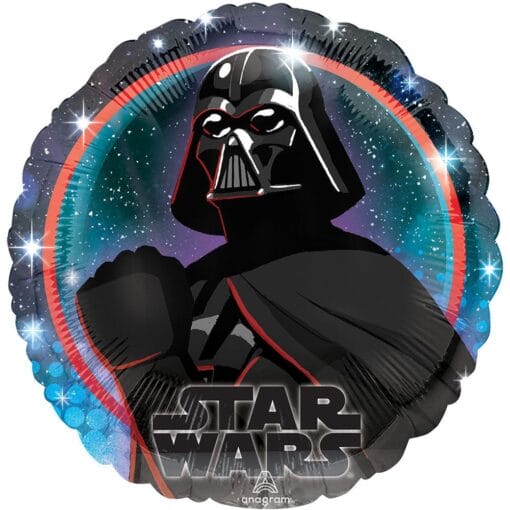 17&Quot; Rnd Darth Vader Foil Balloon