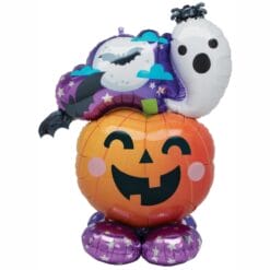 53" SHP Airloonz Fun & Spooky Ghost & Pumpkin Balloon