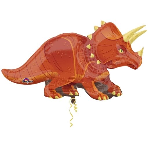 42&Quot; Shp Triceratops Foil Balloon