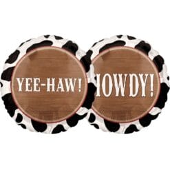 17" Yeehaw/Howdy Foil Balloon