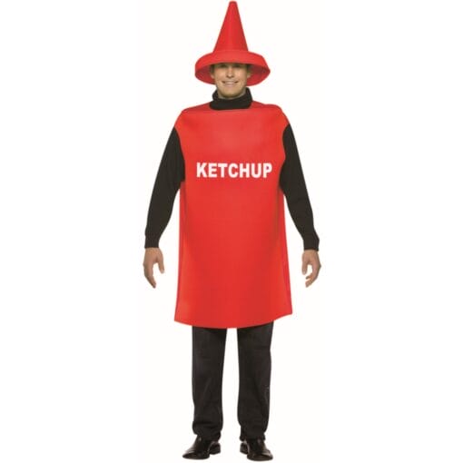 Ketchup Adult Costume One Size