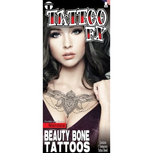 Beauty Bone Tattoo Fx - Mandala