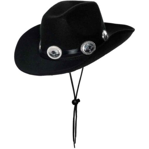Conch Cowboy Hat Black