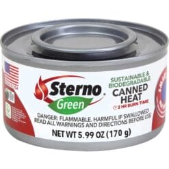 Sterno Green 2-Hour Ethanol Gel Chafing Fuel, 5.99 oz