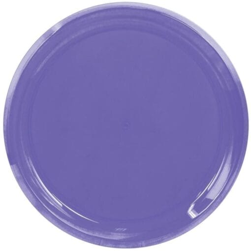 Platter 16&Quot; Plastic Purple