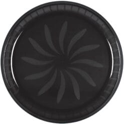 Platter 16" Plastic Black