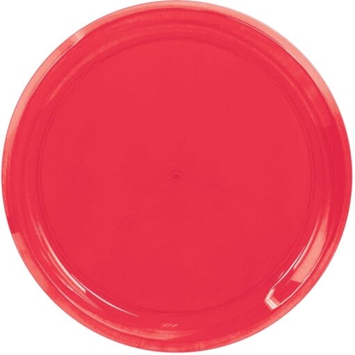 Platter 16&Quot; Plastic Apple Red
