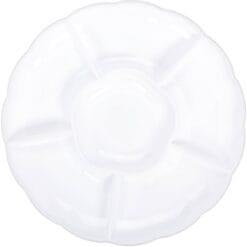 Tray 16" Compartment Chip N Dip White