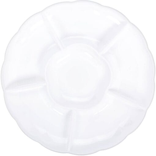 Tray 16&Quot; Compartment Chip N Dip White