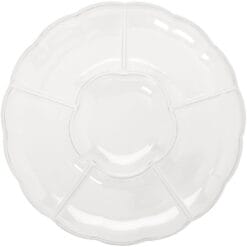 Tray 16" Compartment Chip N Dip Clear
