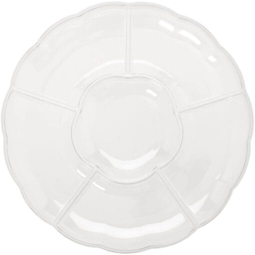 Tray 16&Quot; Compartment Chip N Dip Clear