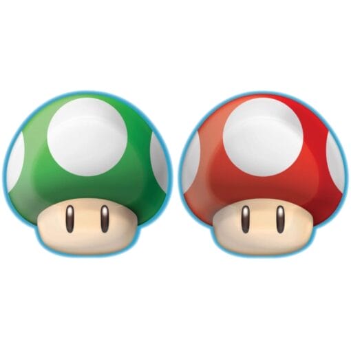 Super Mario Brothers™ Shaped Plates 7&Quot;