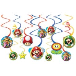Super Mario Brothers™ Swirl Decorations