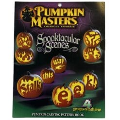 Pumpkin Carving Patterns Book: Spooktacular Scenes