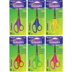 Bazic 5" Blunt Tip School Scissors