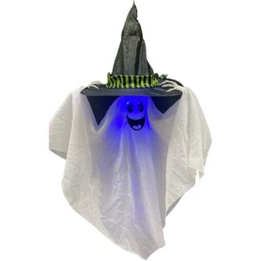 Peek-A-Boo Witch Ghost 33.5&Quot; With Light &Amp; Sound Effects