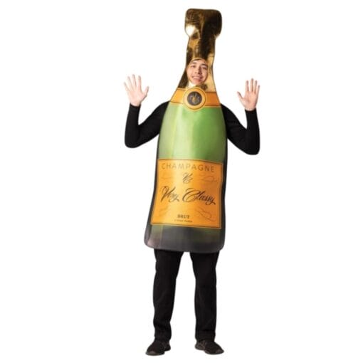 Champagne Bottle Costume Adult Os
