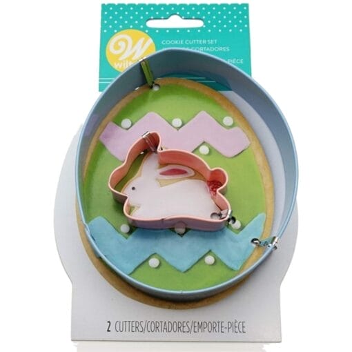 Cookie Cutter Set Bunny &Amp; Egg 2Pcs