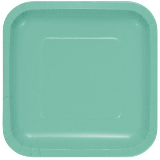 Fresh Mint Plate Paper Sqr 7&Quot; 18Ct