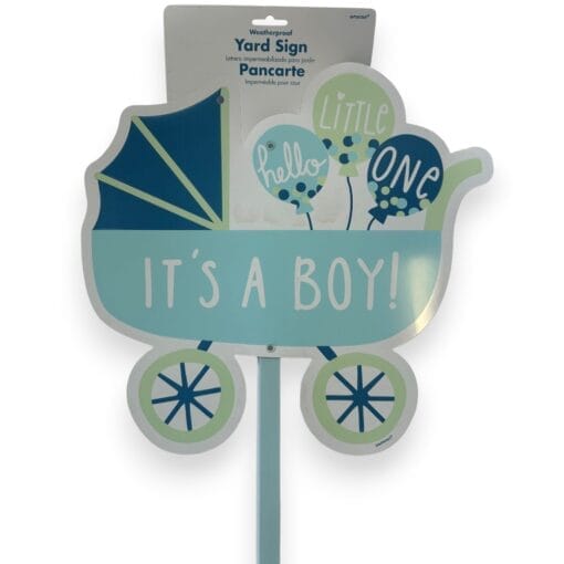 Baby Boy Yard Sign