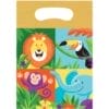 Jungle Safari Loot Bags 8CT