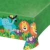 Jungle Safari Plastic Table Cover 54x102